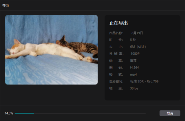 PC版剪映能制作GIF动图吗